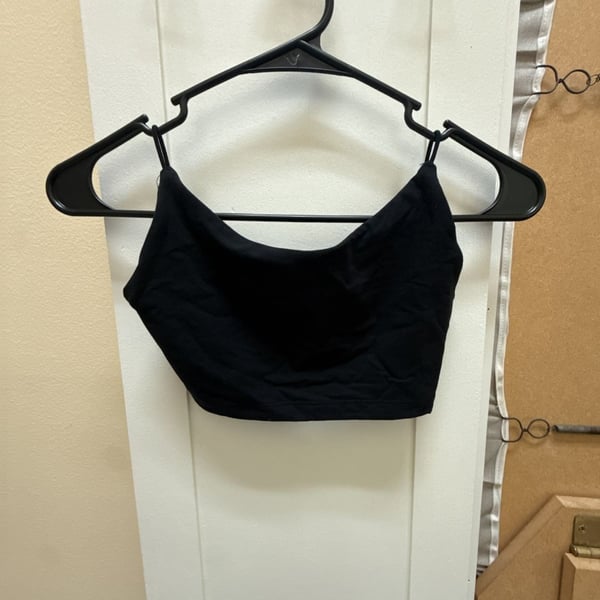 Buffbunny Collection Black Crop Top Size Small
