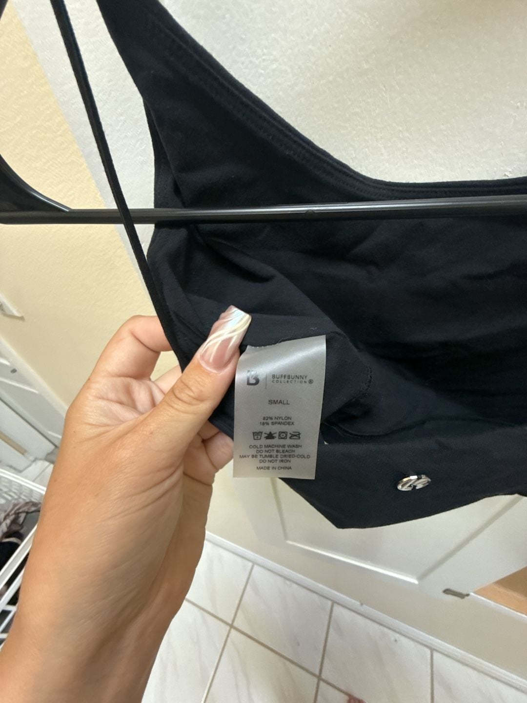 Buffbunny Collection Black Crop Top Size Small 4