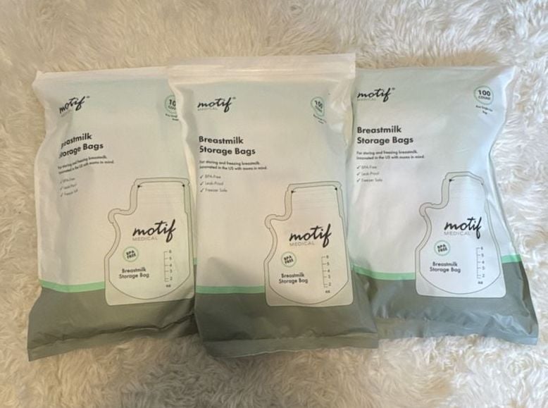Motif Medical Breastmilk Storage Bags 100 Count (3 Pack) 1