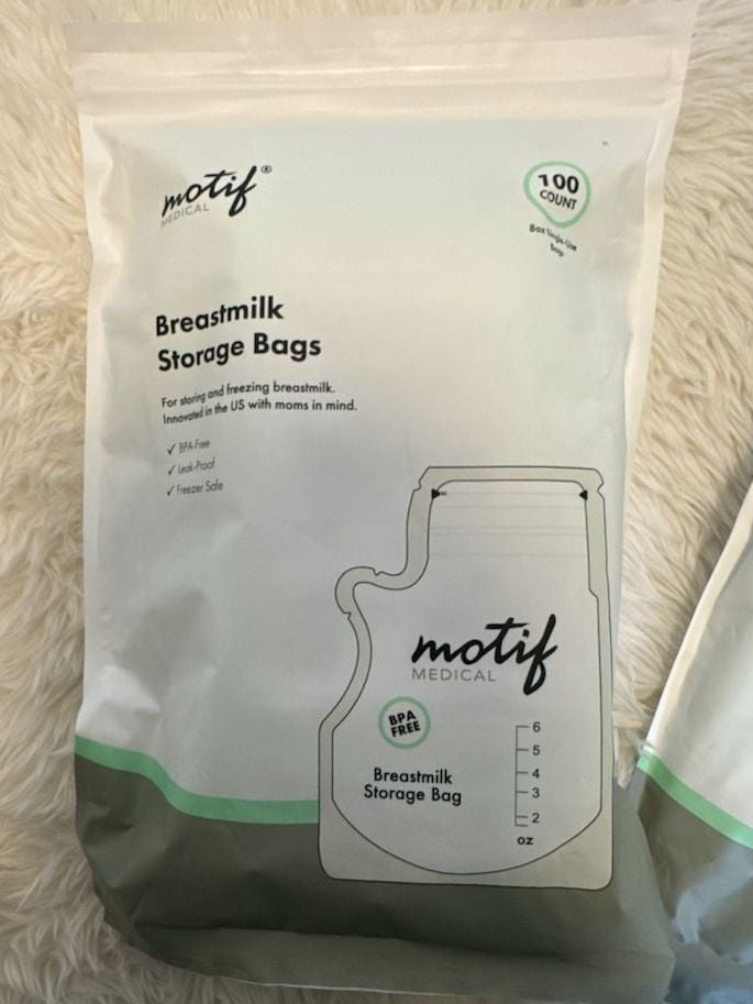 Motif Medical Breastmilk Storage Bags 100 Count (3 Pack) 2