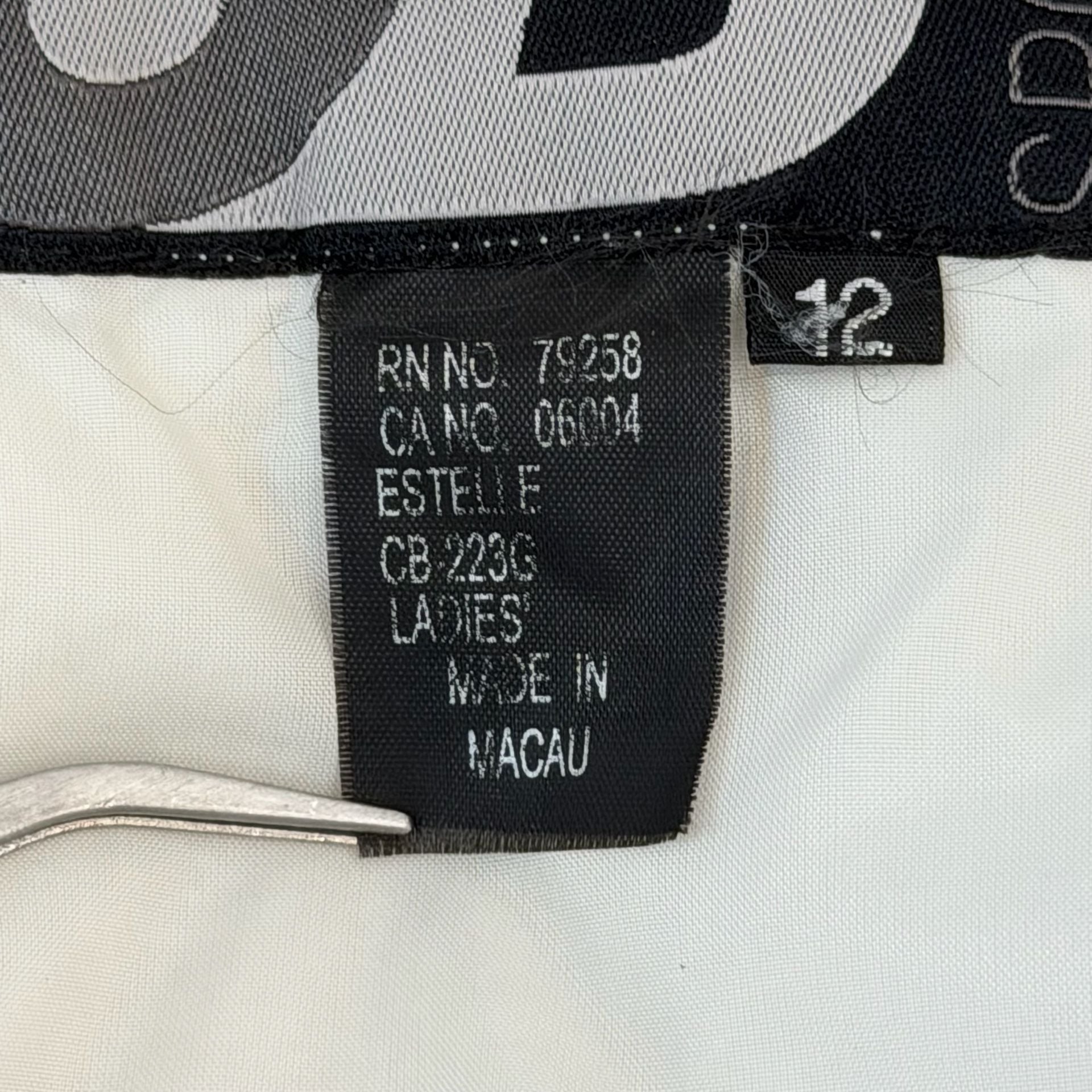 Vintage CB Sports Estelle Puffer Ski Jacket White Size 12 8
