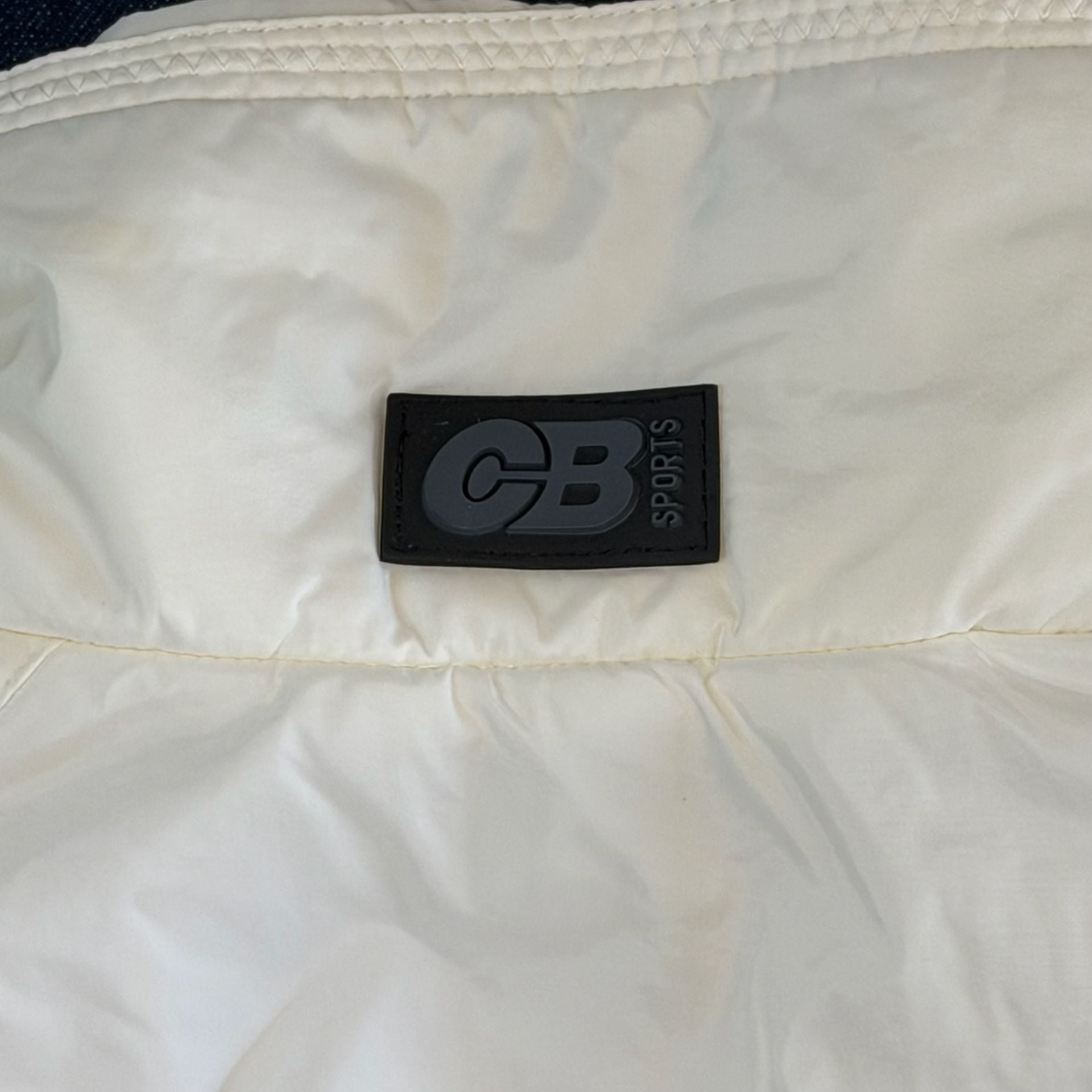 Vintage CB Sports Estelle Puffer Ski Jacket White Size 12 15