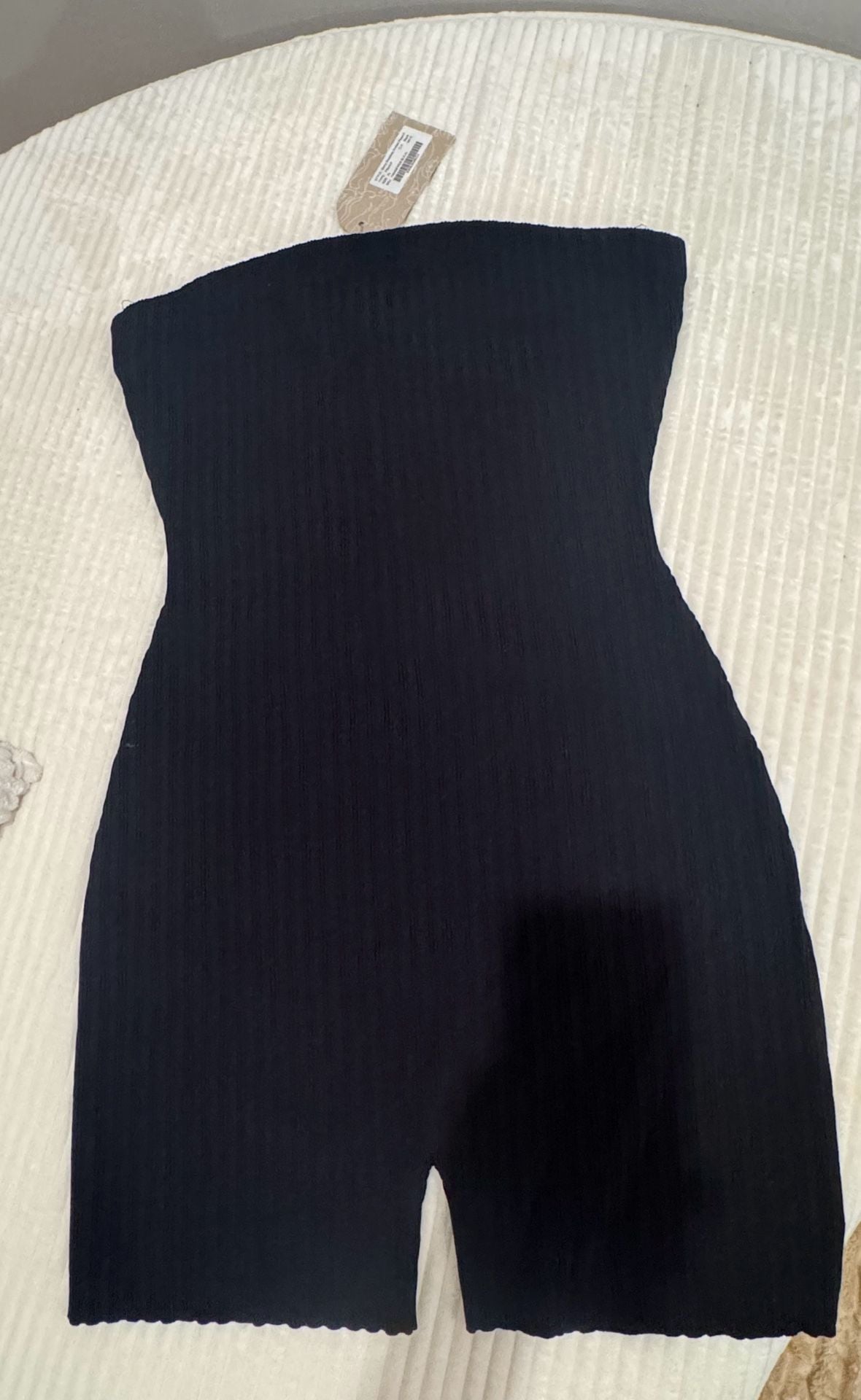 Meshki Ginny Strapless Knitted Playsuit Size XL 4