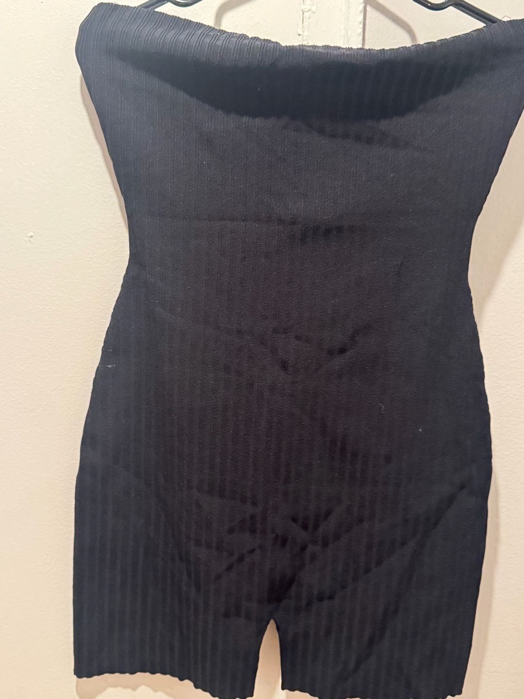 Meshki Ginny Strapless Knitted Playsuit Size XL 6