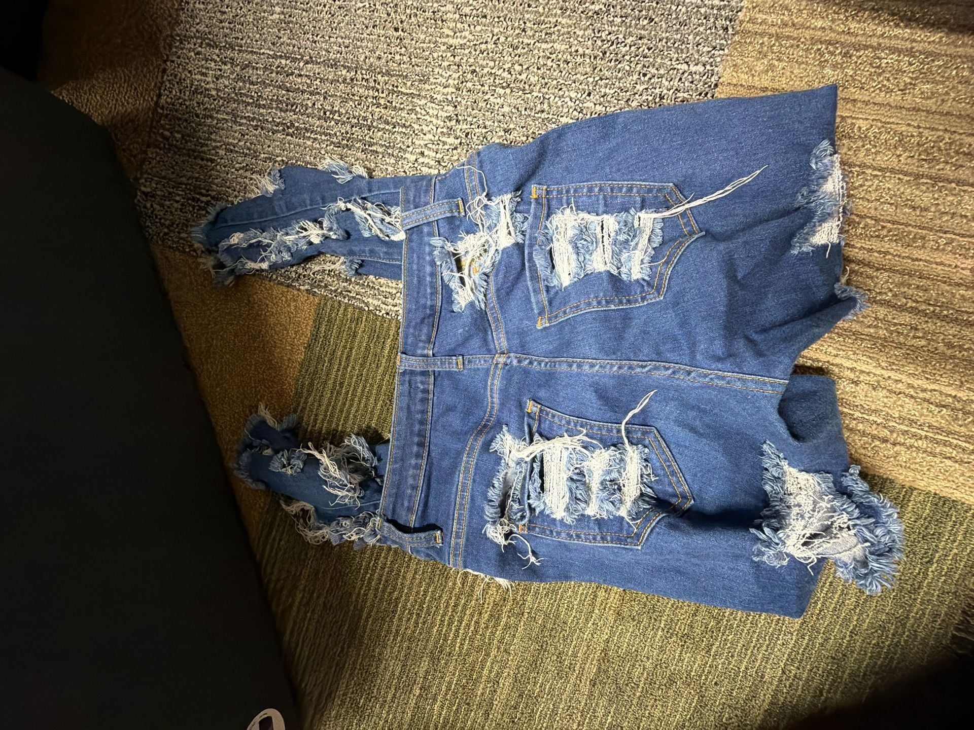 Fashion Nova Distressed Skinny Jeans Size 7(28) 4