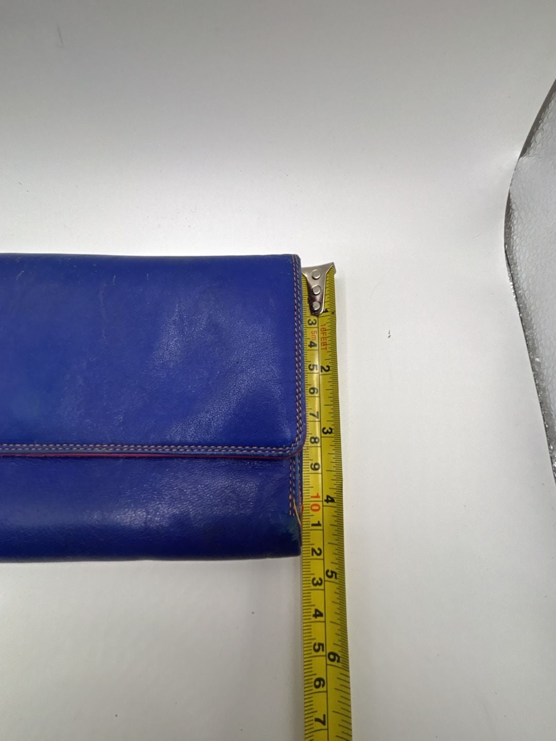 Mywalit Multi-Color Leather Trifold Wallet 7