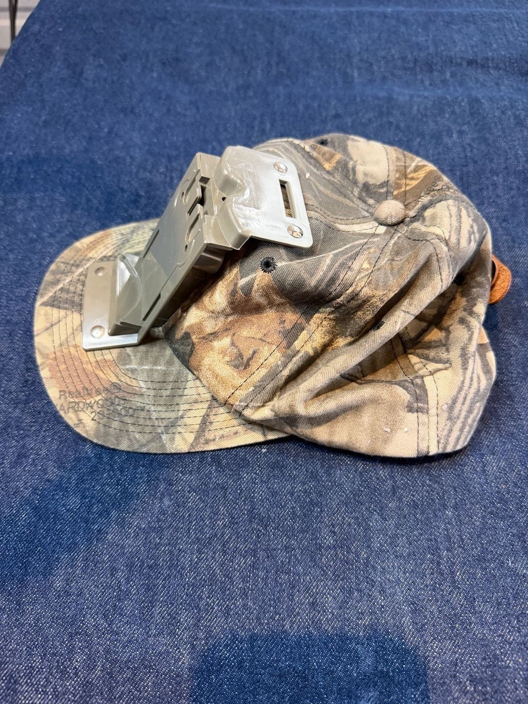 YoungAn Hat Realtree Advantage Camo Snapback with Mounted Bracket 6