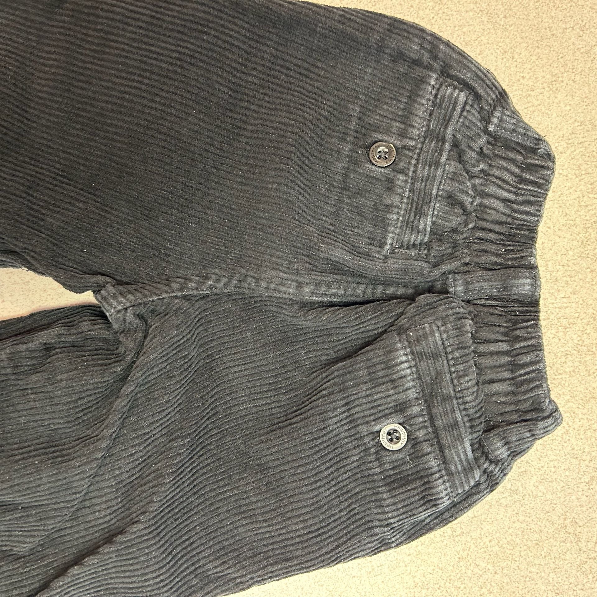 Healthtex Infant Boys Black Corduroy Pants Size 18M 4