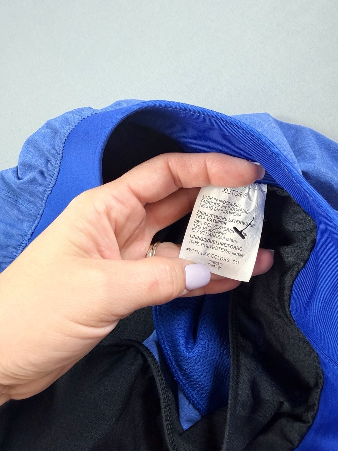 Under Armour Speedpocket Running Shorts Blue Size XL 8