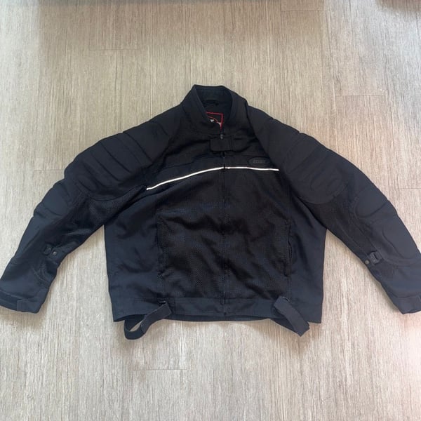 Bilt Motorcycle Mesh Riding Jacket Black 2XL