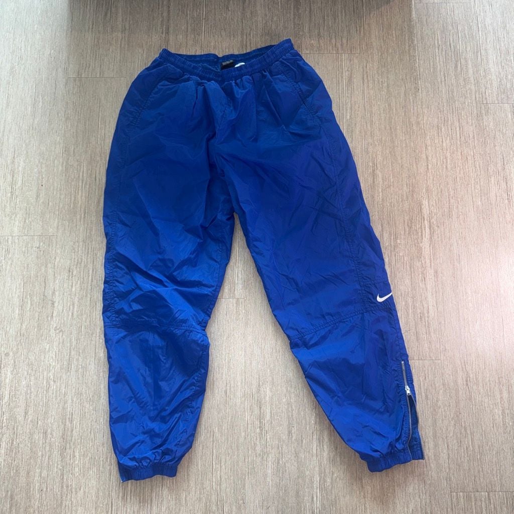 Vintage Nike Team Nylon Windbreaker Track Pants Size Large 1