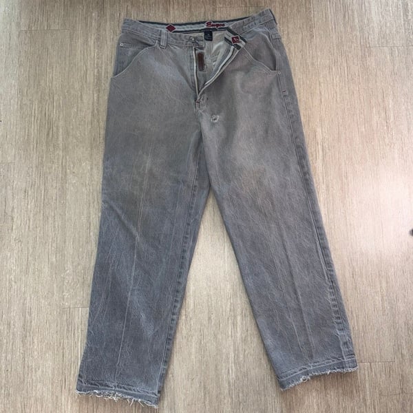 Vintage Enyce Industry Standard Carpenter Jeans Size 36 Gray