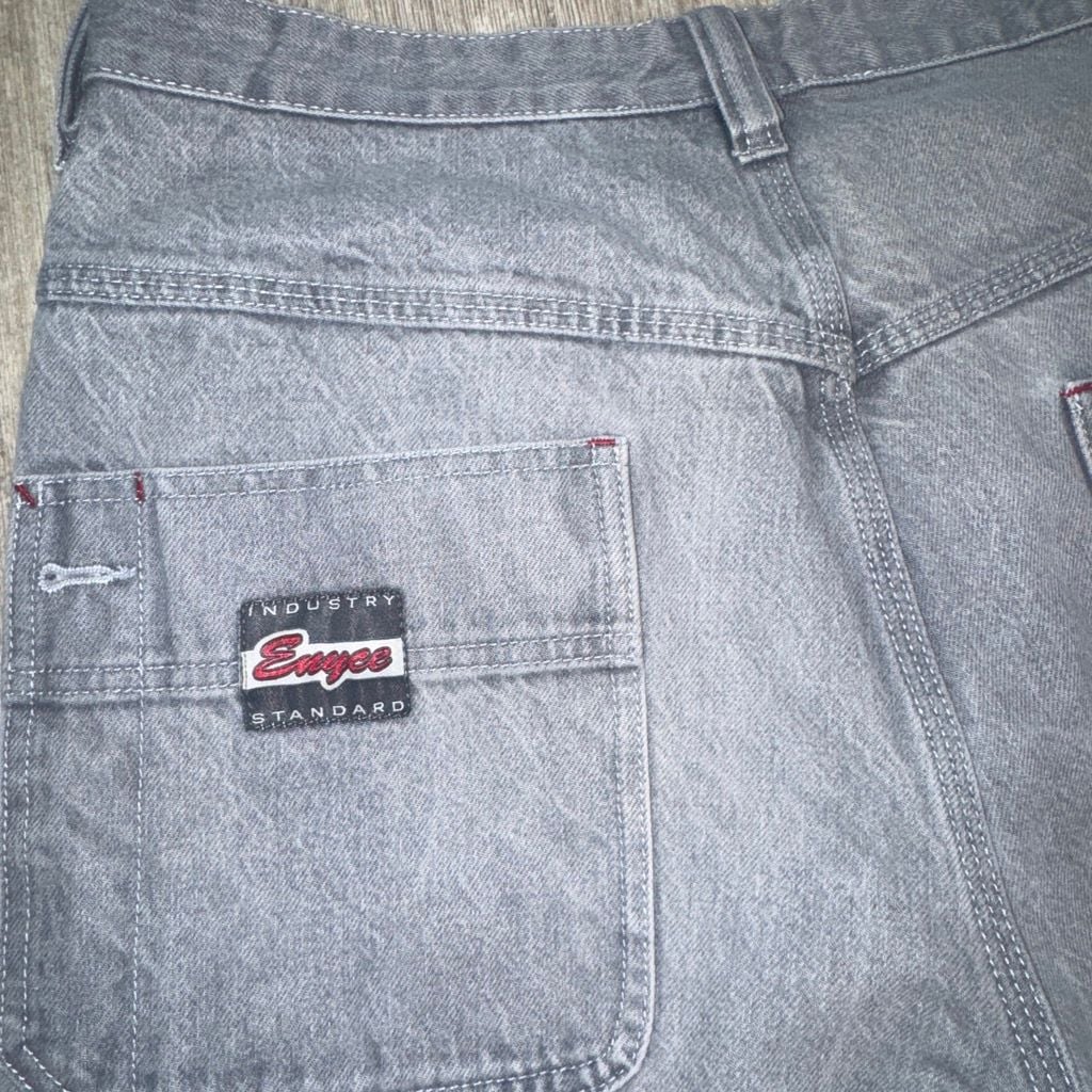 Vintage Enyce Industry Standard Carpenter Jeans Size 36 Gray 4