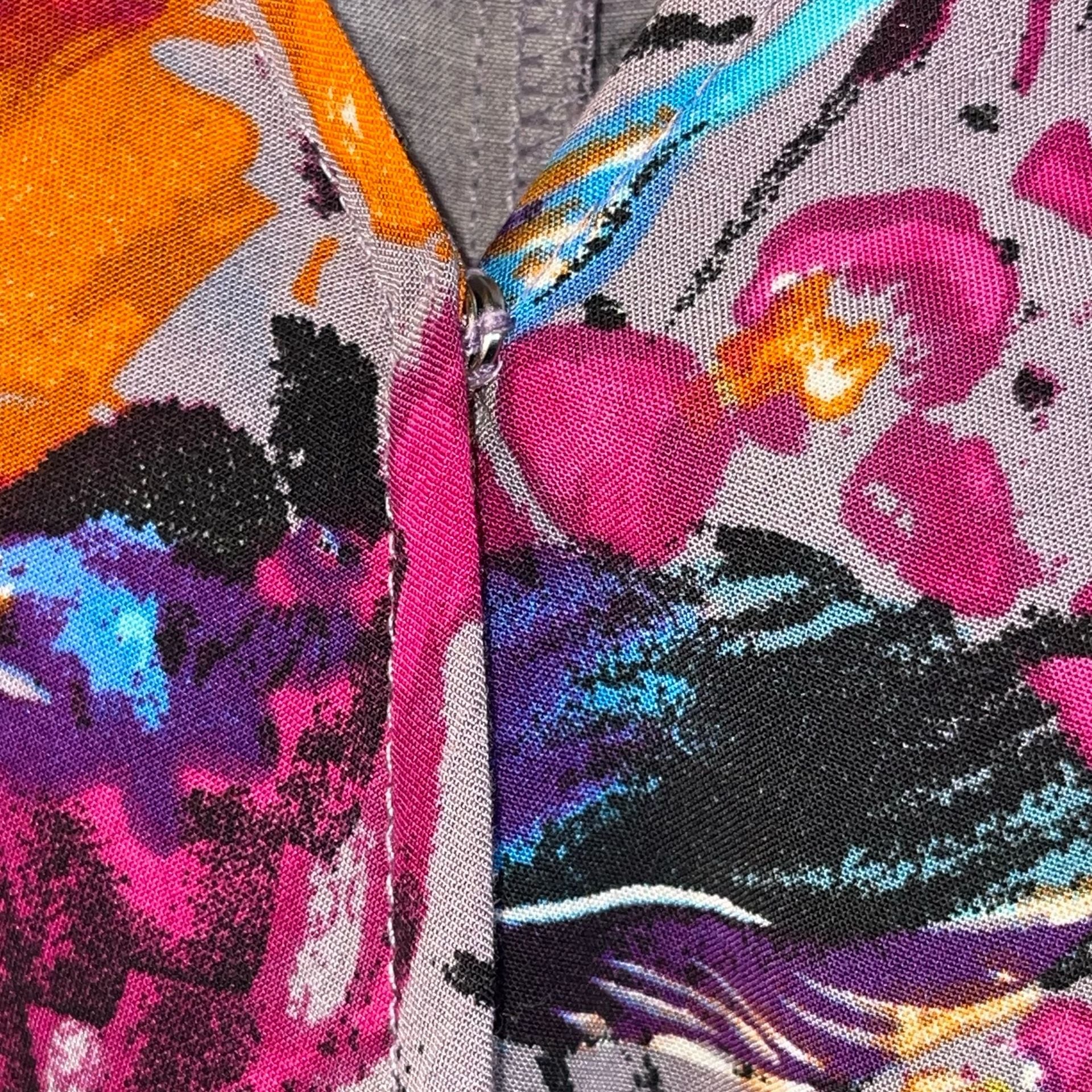 Umgee USA Floral Print Tiered Dress Size M 9