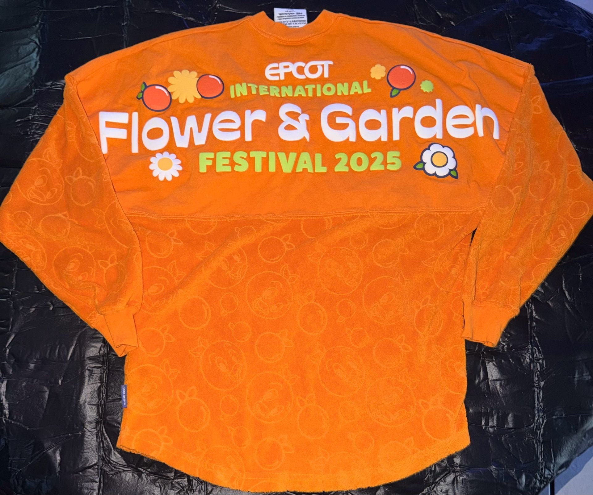 Disney Parks Spirit Jersey Epcot International Flower & Garden Festival 2025 Orange Bird XS WDW 3