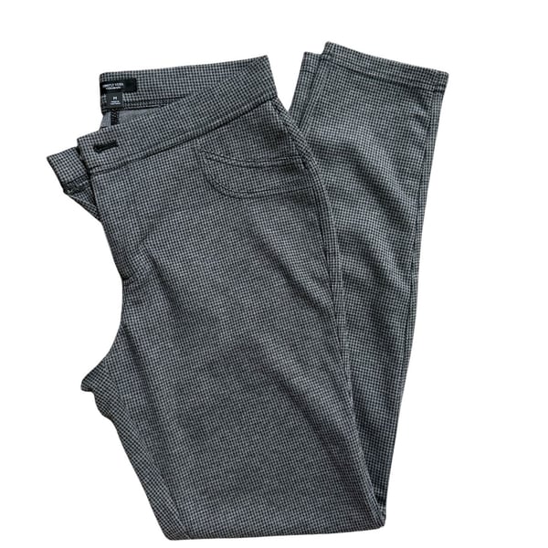 Simply Vera Vera Wang Skinny Pants Houndstooth Size M