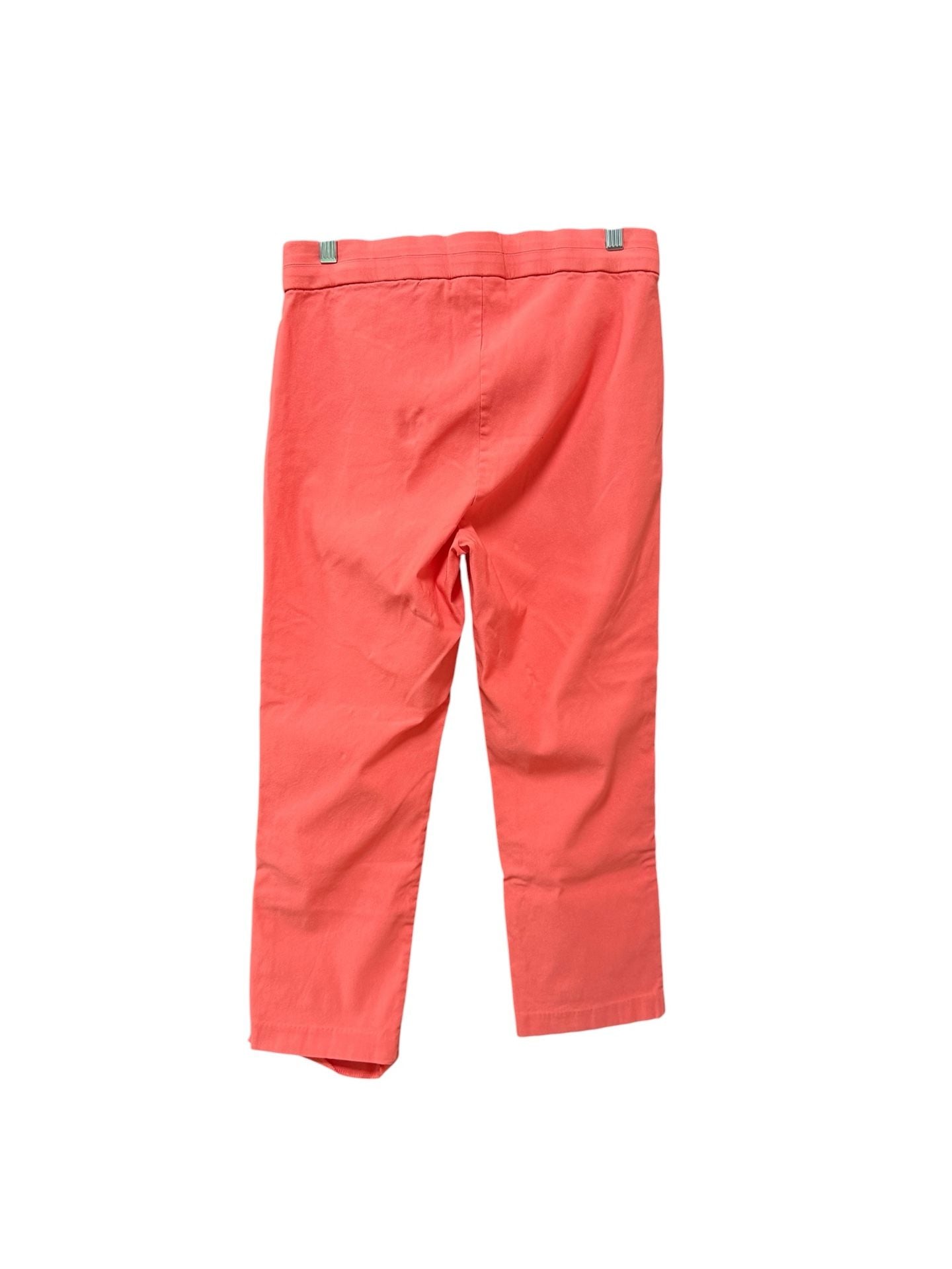 Rafaella Coral Lace-Up Waist Ankle Pants 4