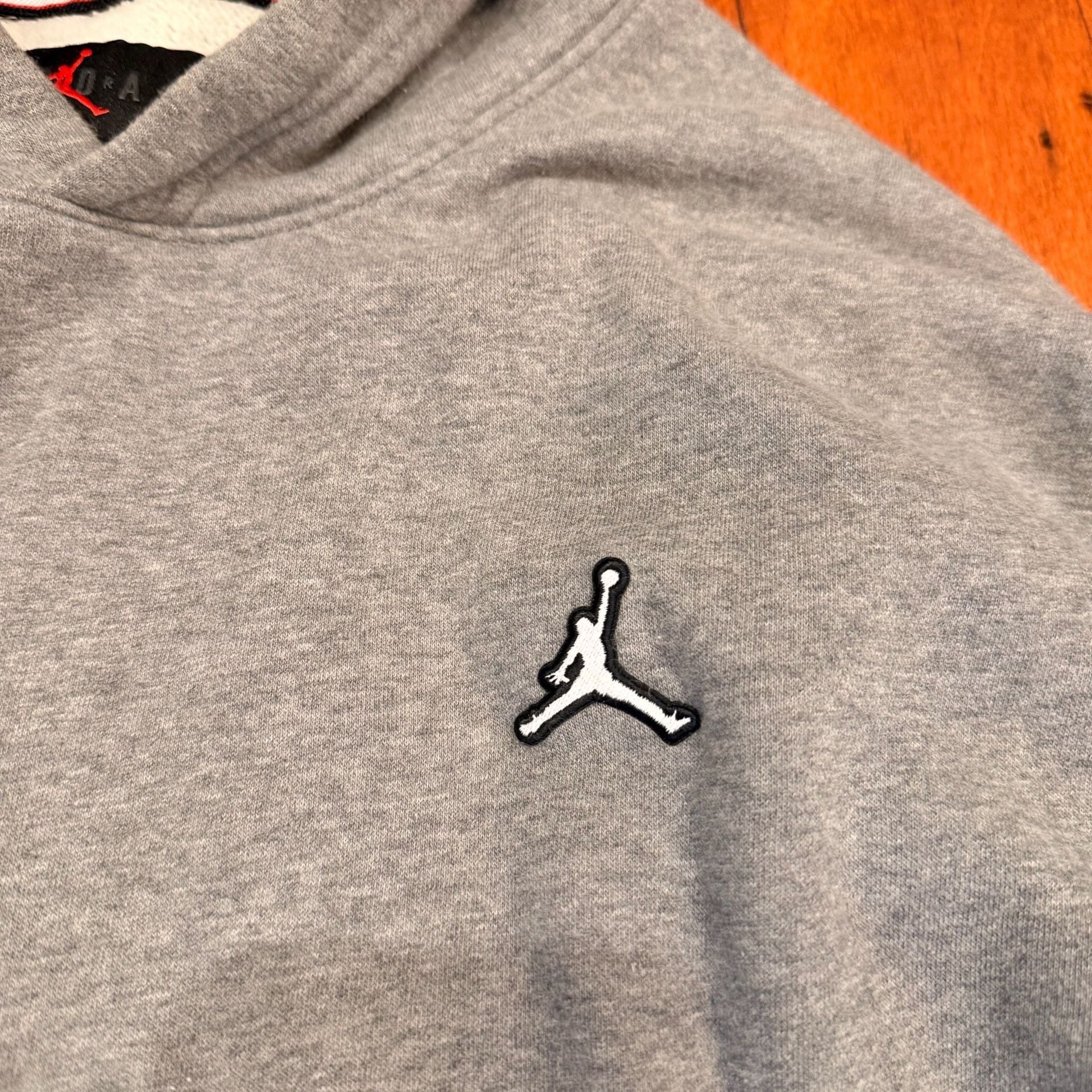 Jordan Men's Gray Pullover Hoodie Size XL 3
