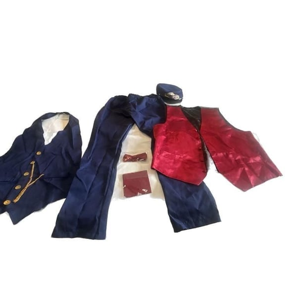 North Pole Train Conductor Adult Costume Medium