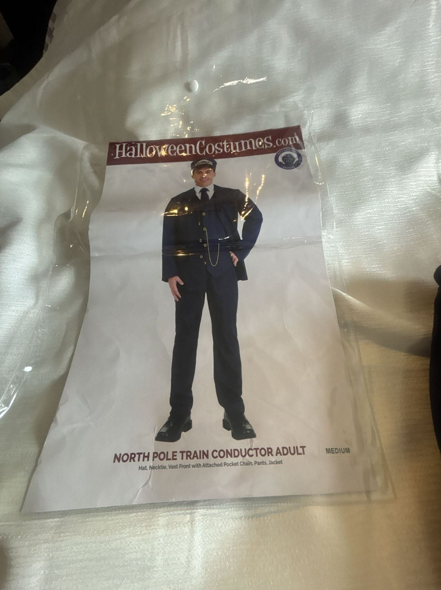 North Pole Train Conductor Adult Costume Medium 2