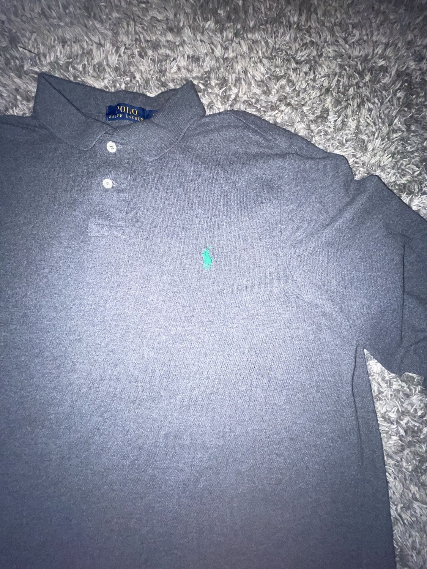 Polo Ralph Lauren Custom Slim Fit Long Sleeve Polo Shirt XL 3