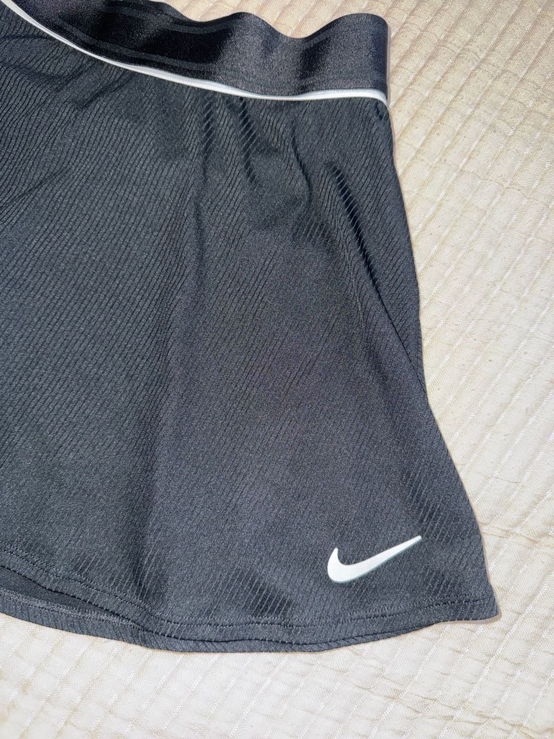 Nike Dri-Fit Slim Fit Athletic Skort Black Size M 4