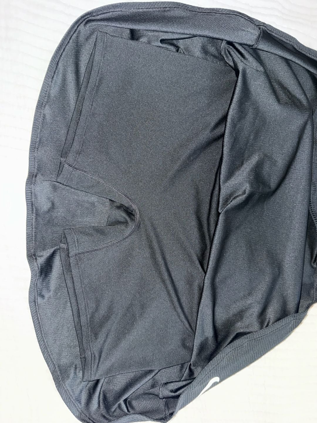 Nike Dri-Fit Slim Fit Athletic Skort Black Size M 6