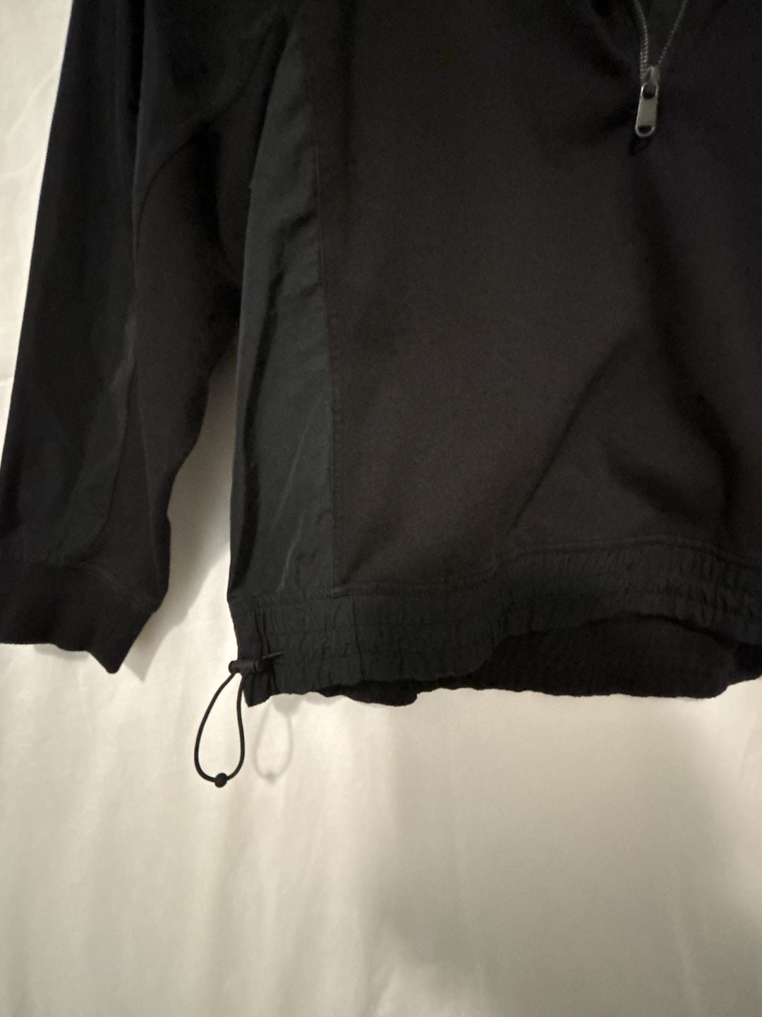 Athleta Black Half-Zip Pullover Sweatshirt Size S 6