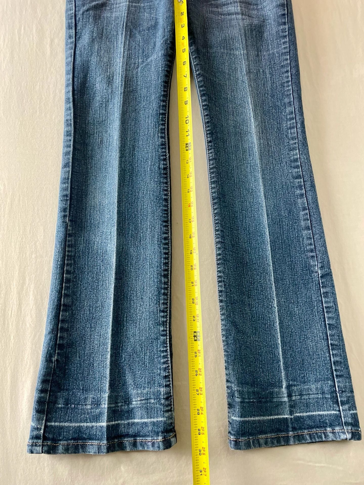 Jz Premium Rhinestone Embellished Bootcut Jeans Size 8 8