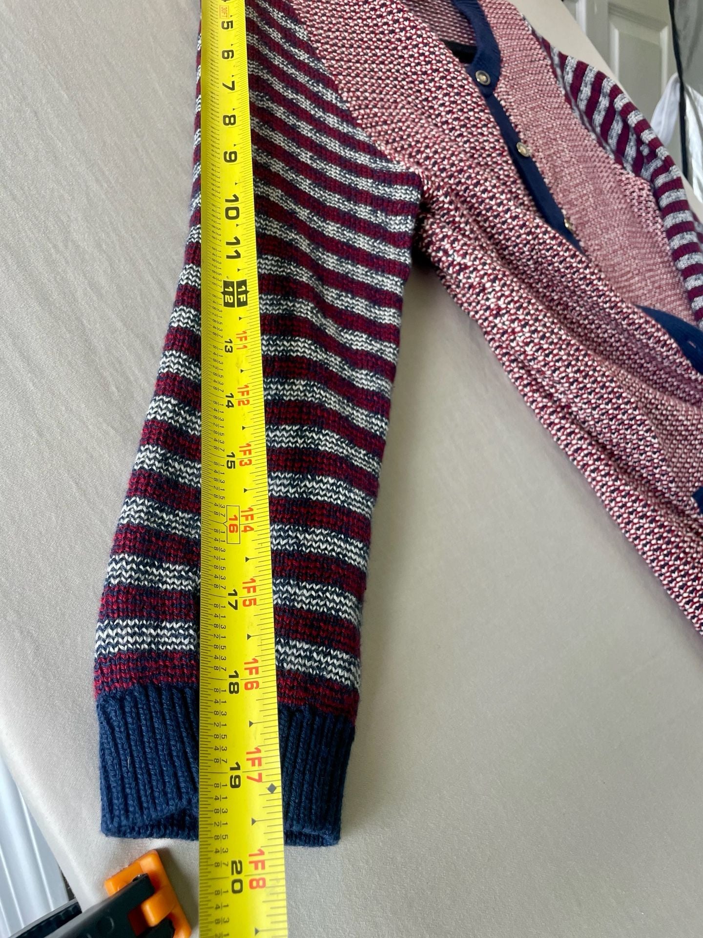 Tommy Hilfiger Women's Size S/P Cotton Button-Front Cardigan Sweater 13