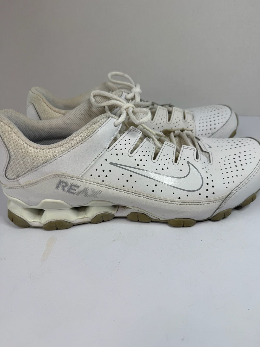Nike Reax TR 8 Training Shoes Men's Size 13 White 3