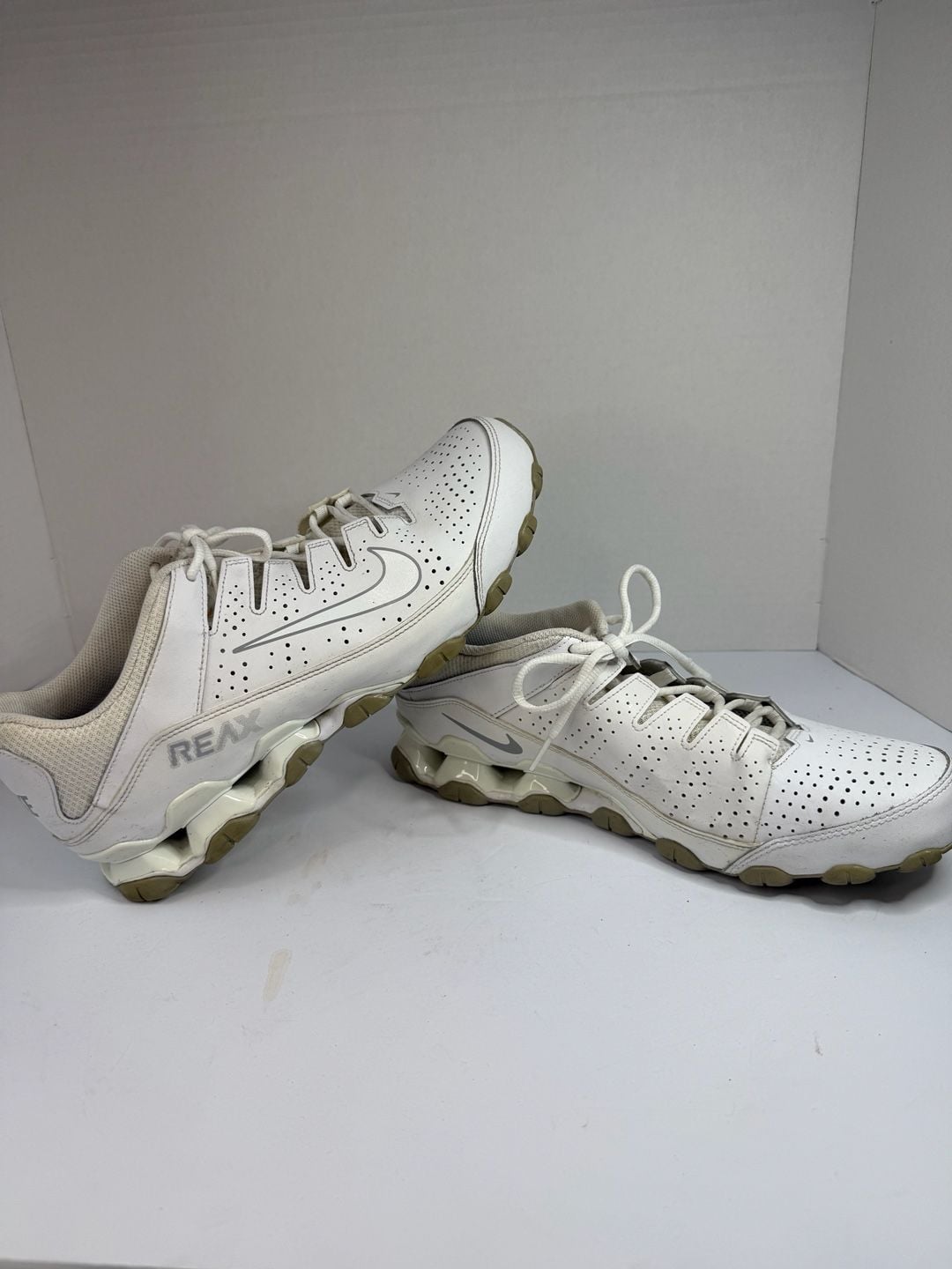 Nike Reax TR 8 Training Shoes Men's Size 13 White 4