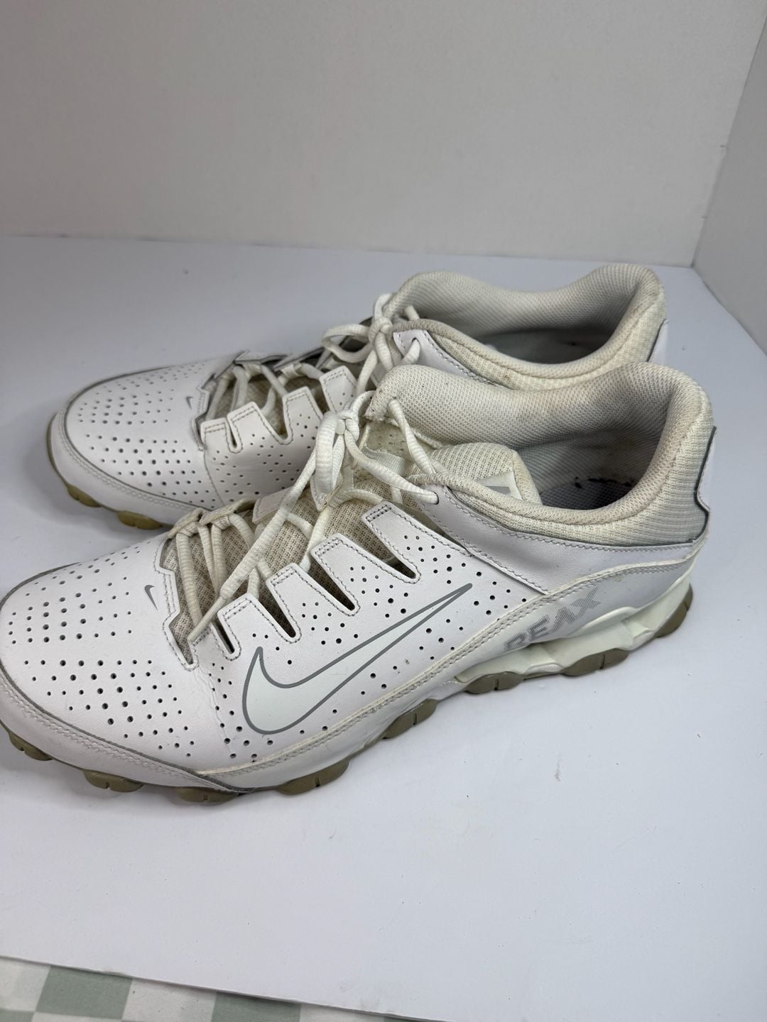 Nike Reax TR 8 Training Shoes Men's Size 13 White 7