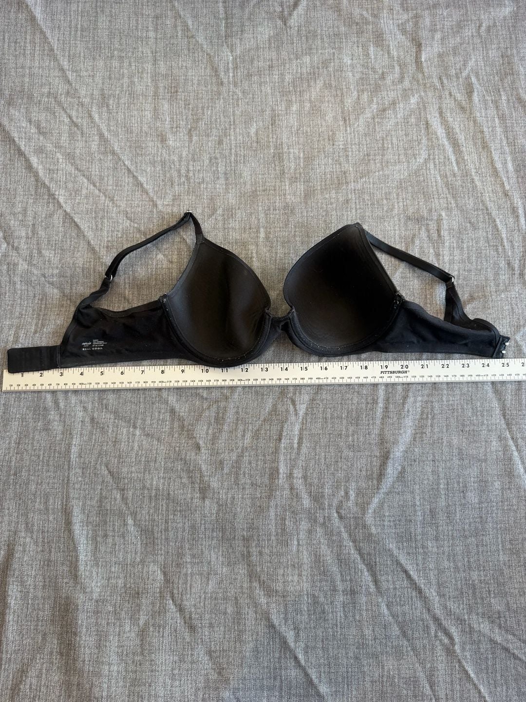 Aerie Sunnie Full Coverage Bra 32D Black Underwire 6