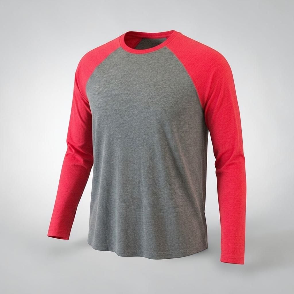 Tri-Blend 3/4 Sleeve Raglan Baseball Tee 2