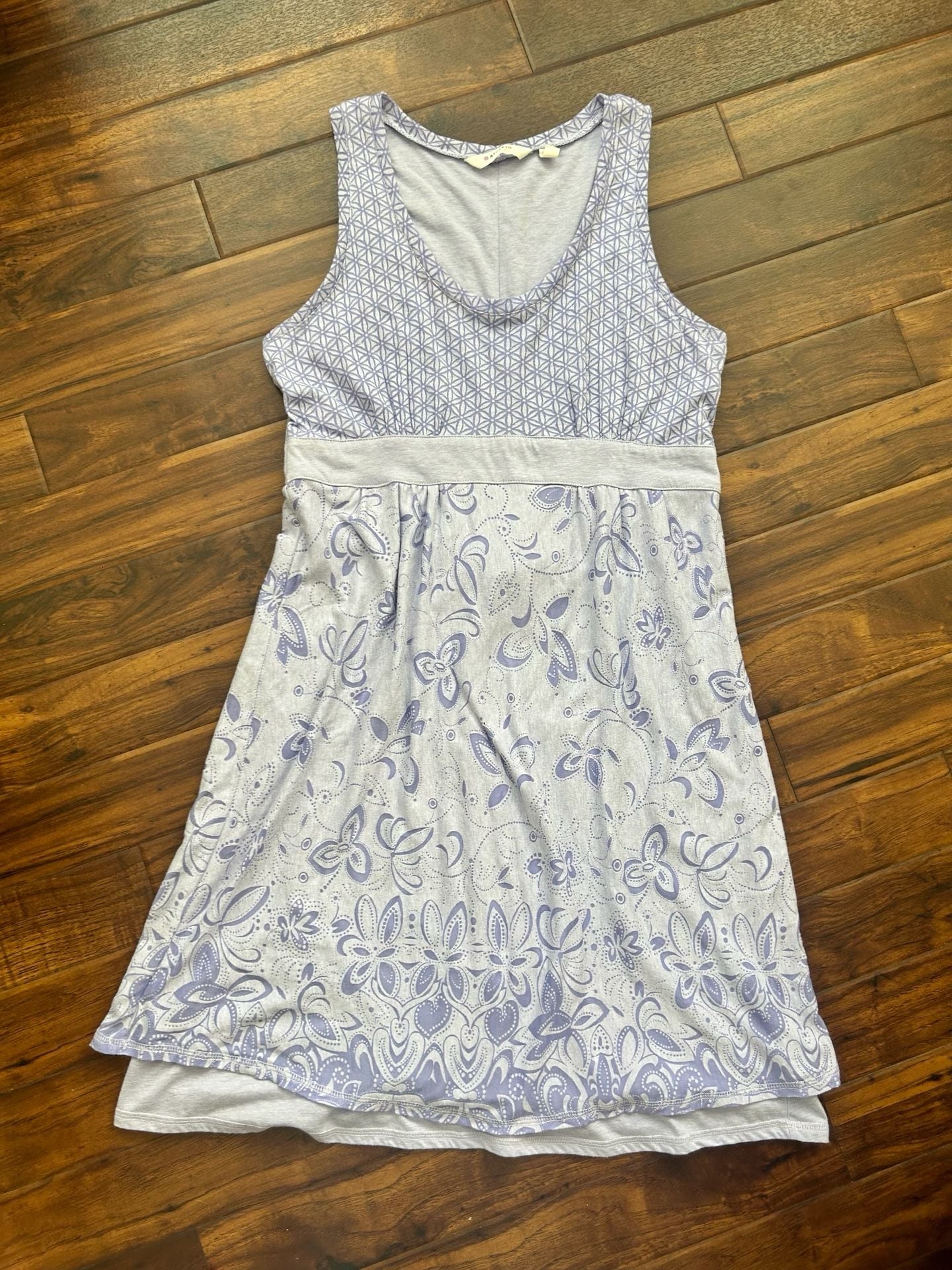 Athleta Floral Print Sleeveless Dress Size MP 2