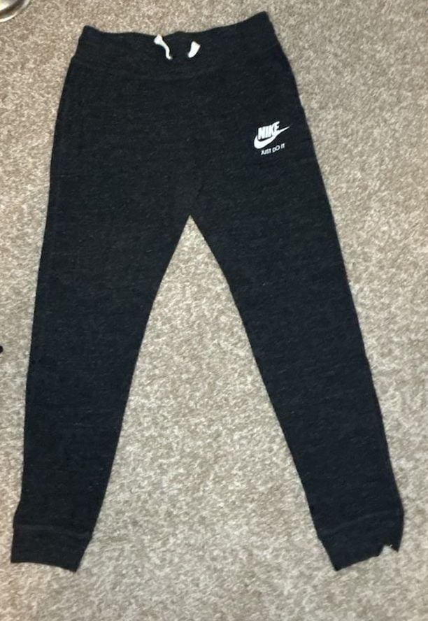 Nike Just Do It Jogger Sweatpants Charcoal Heather Size XL 2