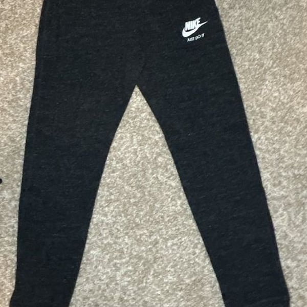 Nike Just Do It Jogger Sweatpants Charcoal Heather Size XL