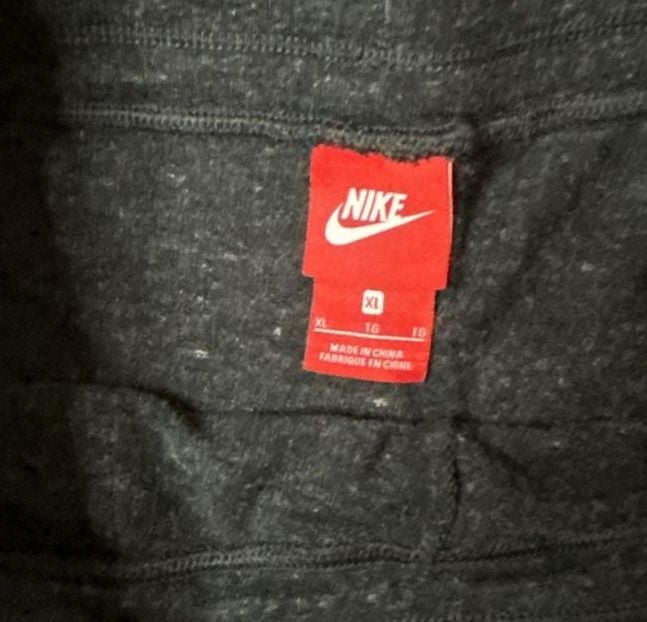 Nike Just Do It Jogger Sweatpants Charcoal Heather Size XL 5