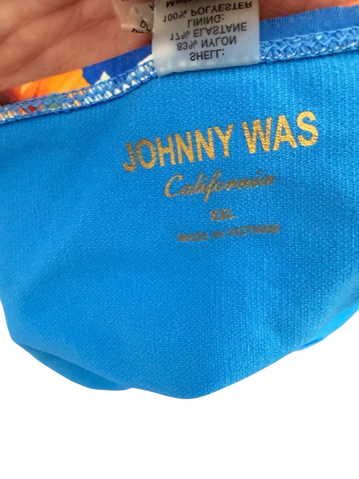 Johnny Was California Floral Print Tankini Swimsuit Set XXL 11