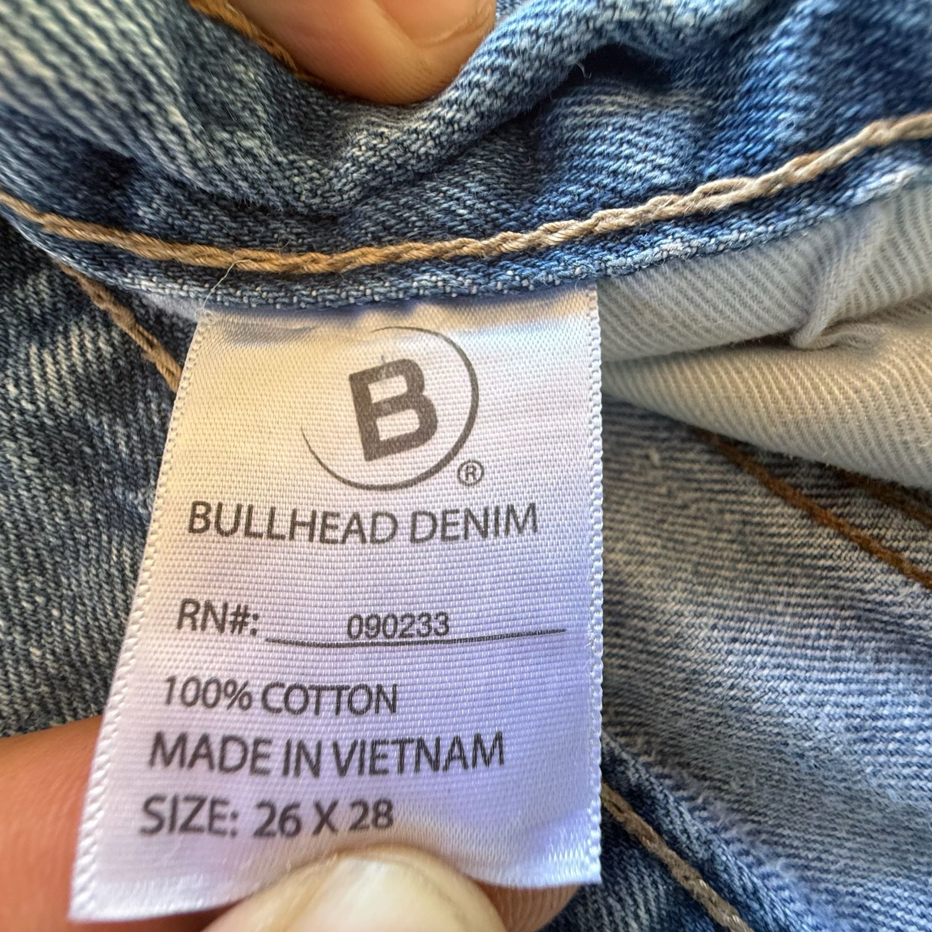 Bullhead Denim Straight Leg Jeans 26x28 5