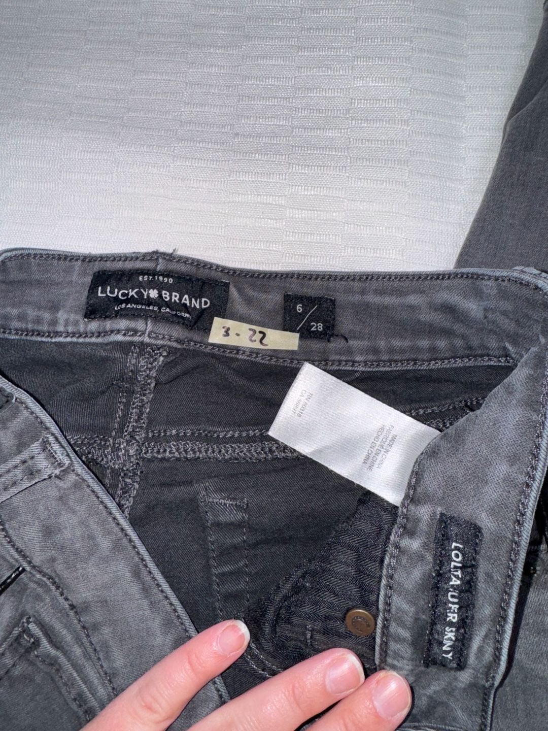 Lucky Brand Lolita Ultra Skinny Jeans Size 6/28 2