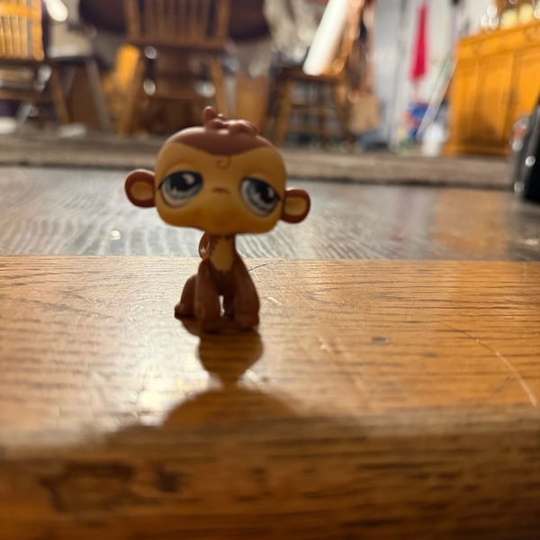 Littlest Pet Shop Monkey Figure #1024