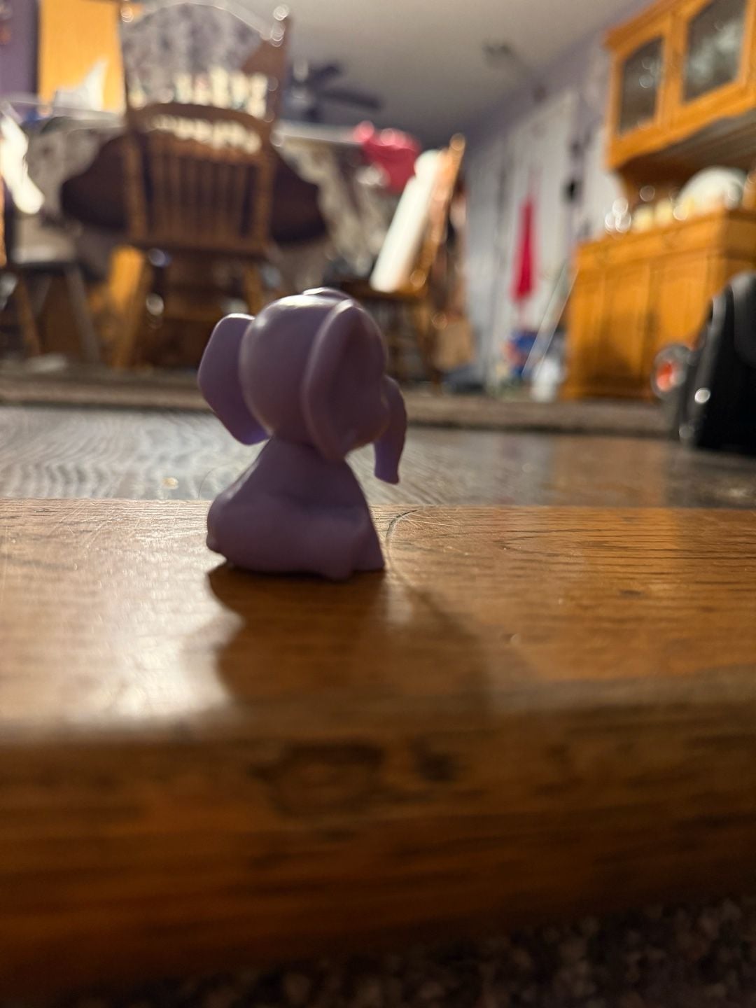 Littlest Pet Shop Purple Elephant Figure 3