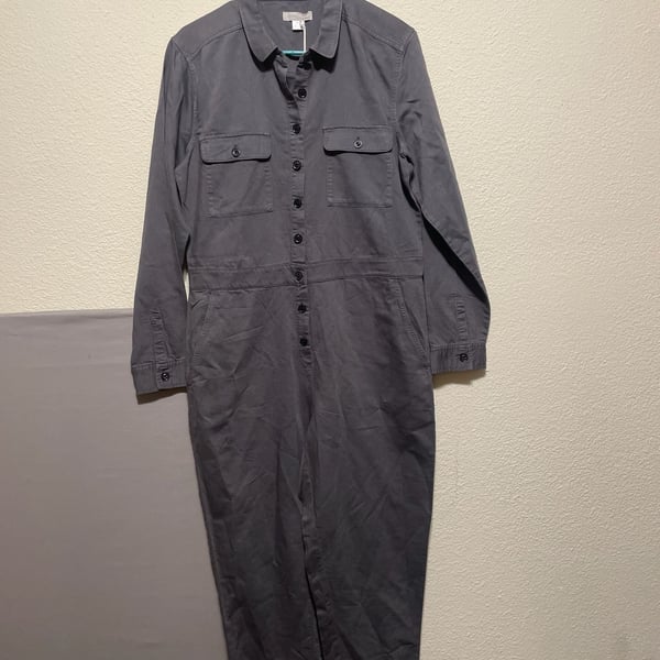 Outerknown Size M Utility Jumpsuit in Grey