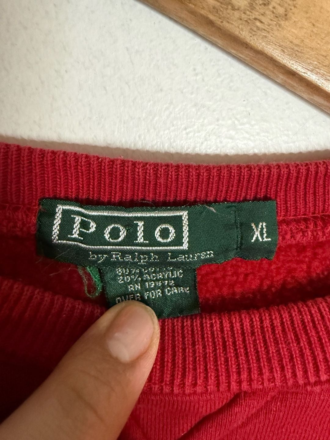 Vintage Polo Ralph Lauren Downhill Skier suicide Crest kids rare XL green label 3