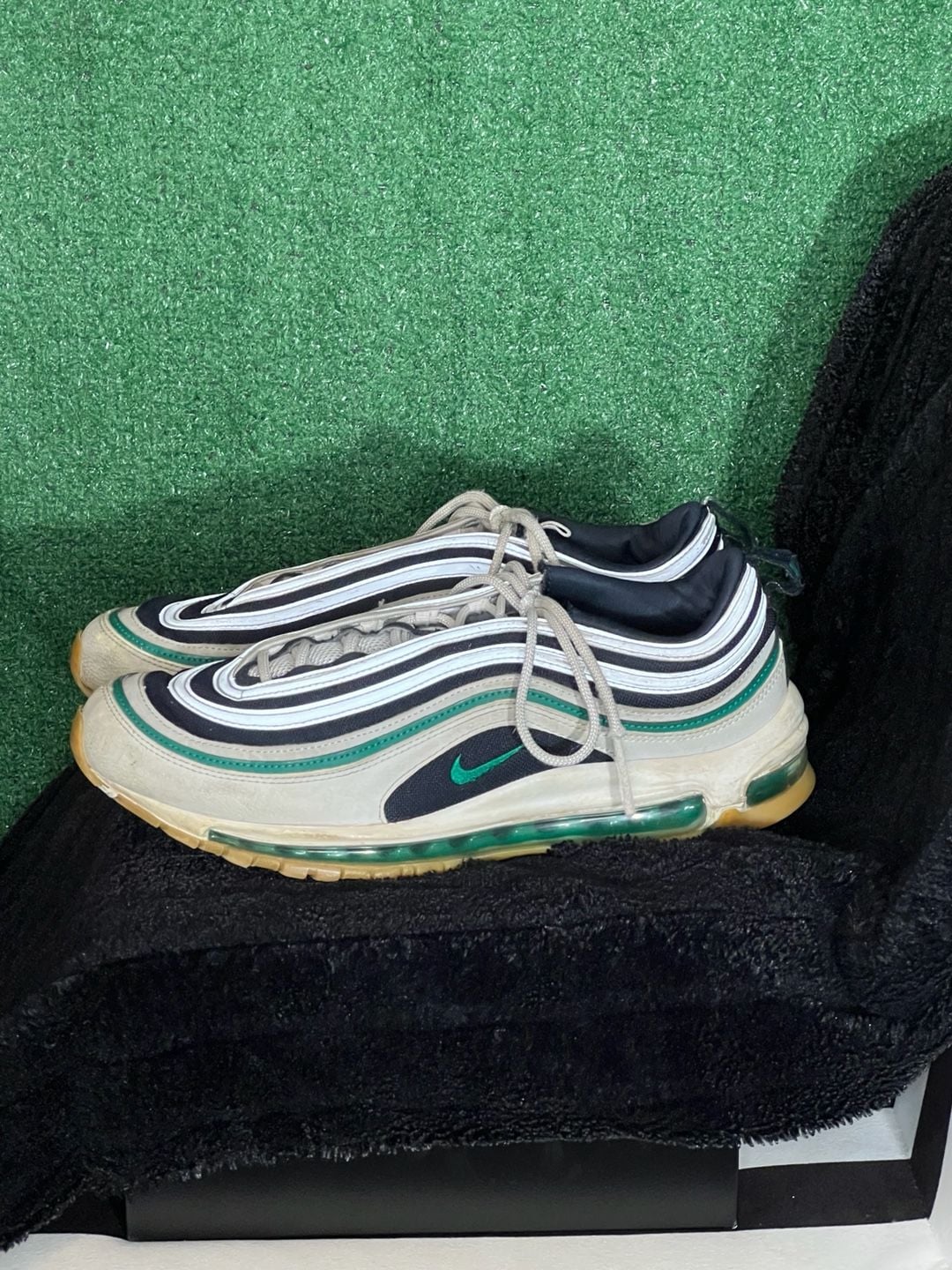 Nike Air Max 97 'Stadium Green' Sneakers Size 11 (921826-021) 2