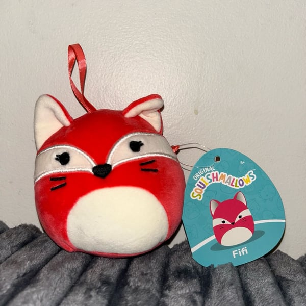 Squishmallows Squishville! Figi the Fox Mini Plush