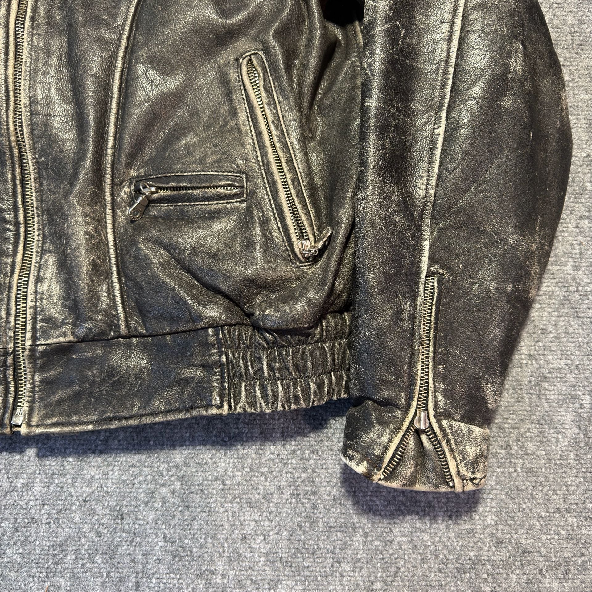 Vintage Harley-Davidson Leather Motorcycle Jacket 7