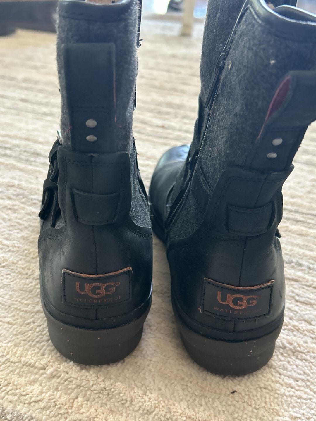 UGG Women's Size 8 Waterproof Buckle Boots 1005269 4